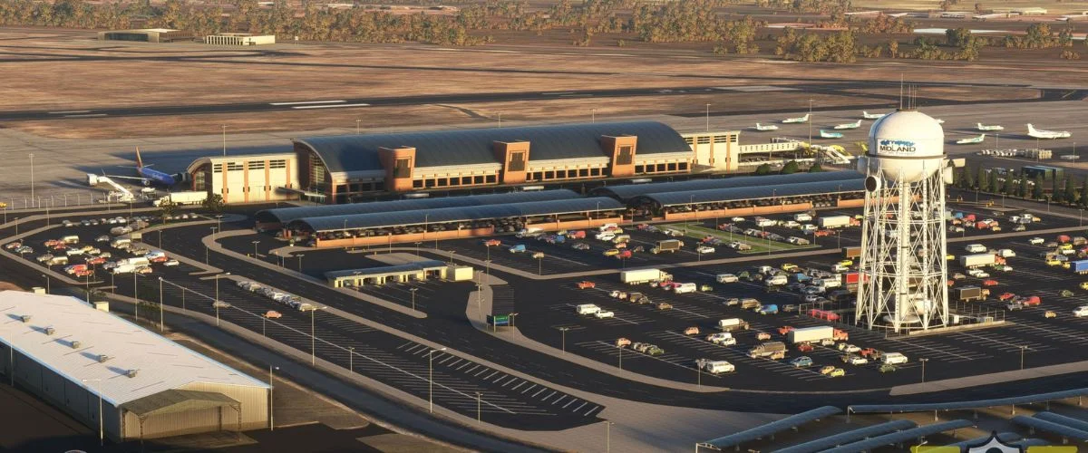 United Airlines MAF Terminal