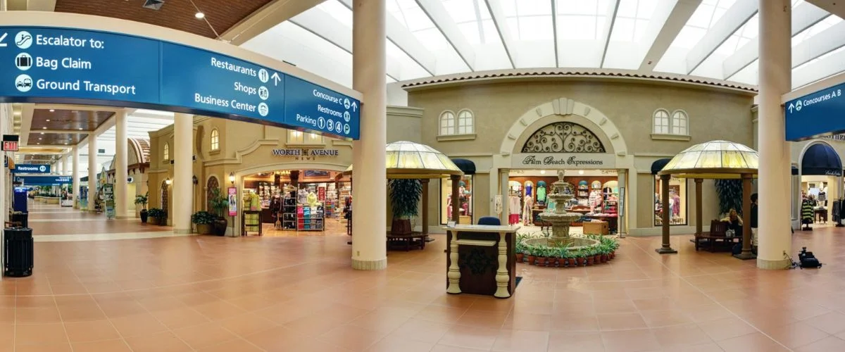 United Airlines PBI Terminal